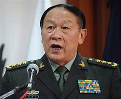 Bộ trưởng Quốc phòng Trung Quốc Lương Quang Liệt.